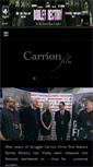 Mobile Screenshot of carrionfilms.co.uk